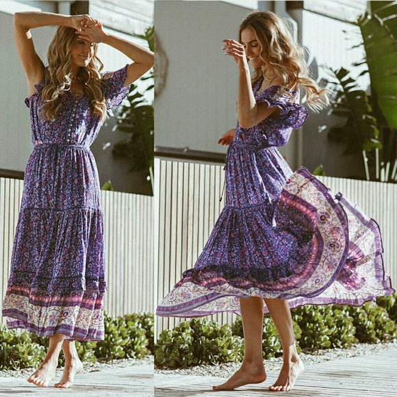 New spell Bravehearts dahlia skirt purple haze XXS - Picture 4 of 8